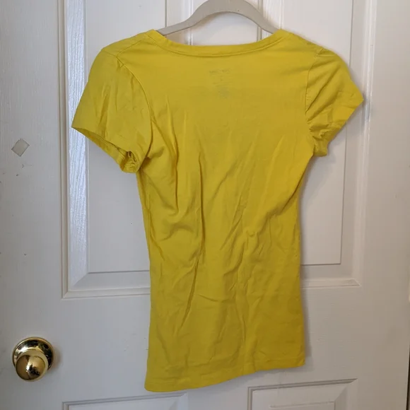 Juniors S Yellow T-shirt - Picture 4 of 4